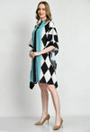 Wonderland Short Kaftan Dress - Navvi.in