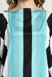 Wonderland Short Kaftan Dress - Navvi.in