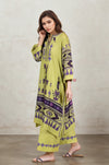 Premium Lime Green Ethnic Kurta with Pants