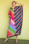 Geometric Printed Multicolor Kaftan