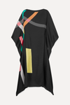 Electric Black Kaftan Dress | Navvi