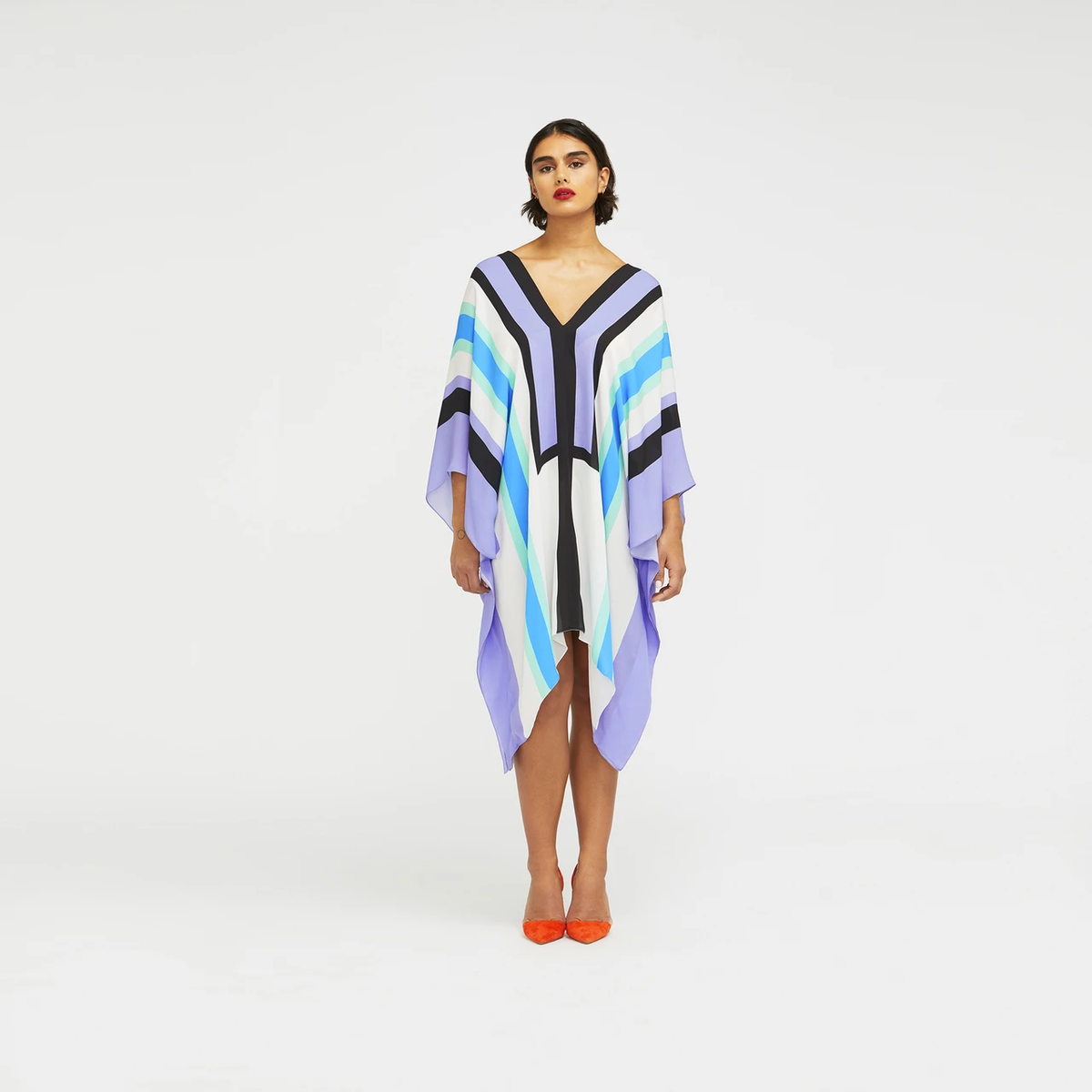 navvi short kaftan dress online silk kaftan luxury made in india