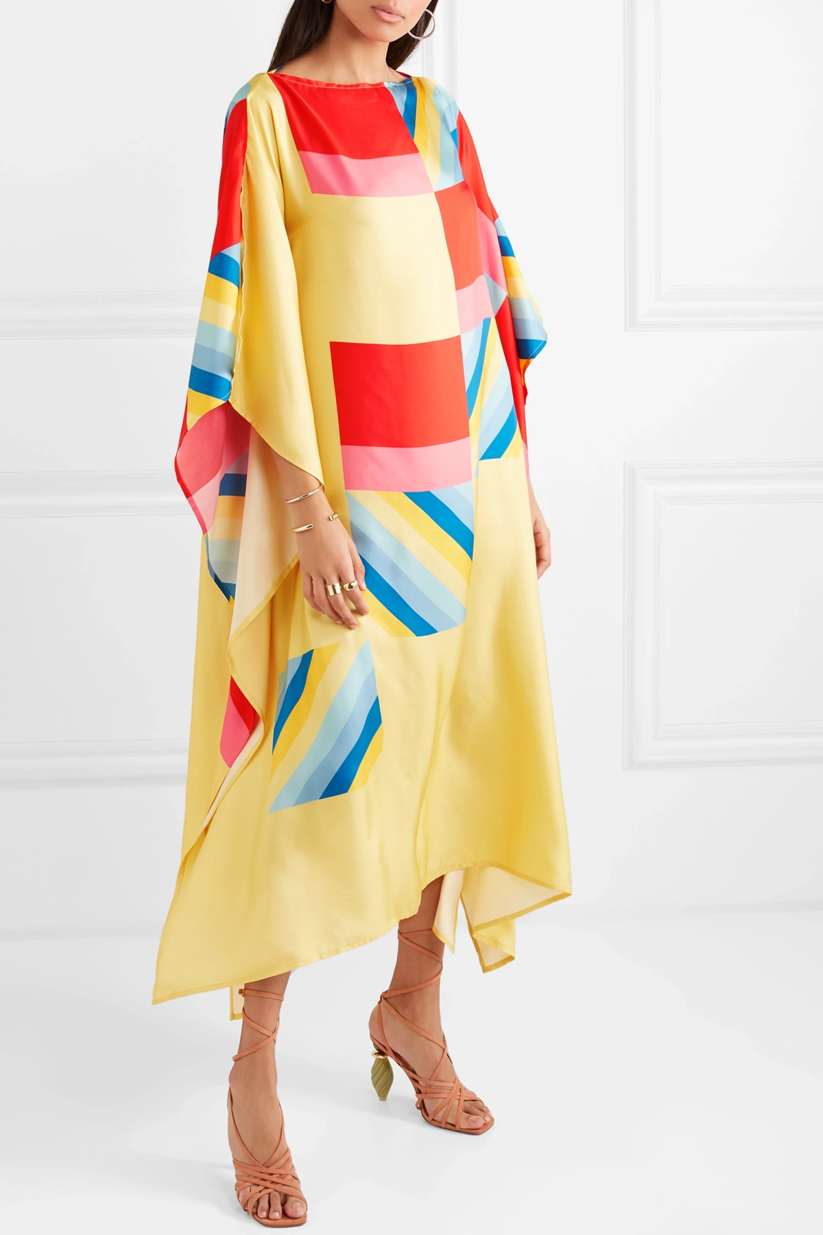 Sunshine Satin Silk Dress