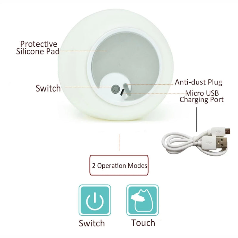 Silicone Touch Sensor Light - Navvi Lifestyle