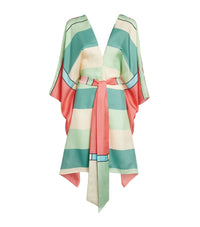 Modern Silk Kaftan Dress