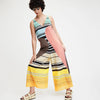Geometric Printed Full Length Jumpsuit