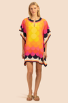 Colorful Circular Printed Kaftan