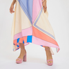 Spring Paradise Silk Kaftan Dress 