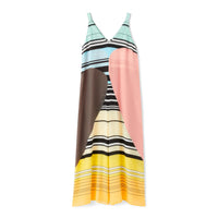 Geometric Printed Full Length Jumpsuit