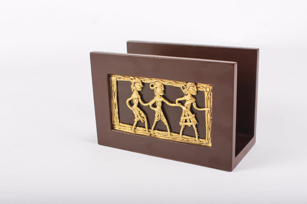 Napkin Holder Brown - Navvi Lifestyle