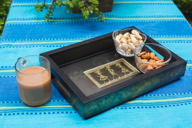 Ethnic Tray Design - Navvi Lifestyle