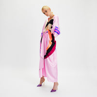 Pleasing Pink Kaftan Dress | Navvi