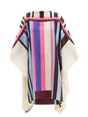 Stripes Short Kaftan Dress