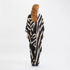 Black & White Kaftan Dress