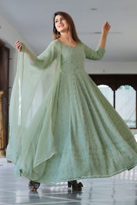 anarkaliset anakalisuiset suitset navvi trending chikankarisuitset pinksuitsets greenanarkali