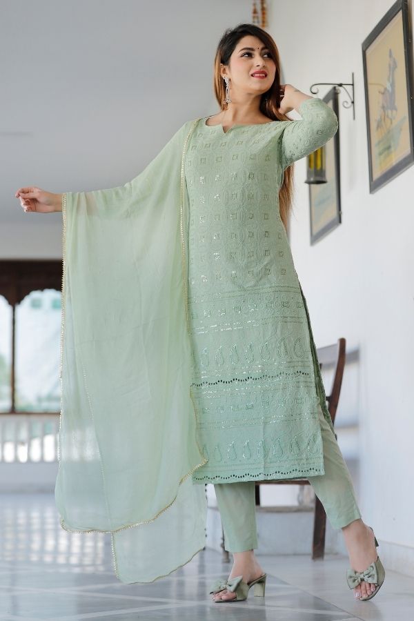 Yellow Cotton Kurti Afghani Pant Set, Size: X, 300 Gsm at Rs 750/set in  Jaipur