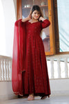 anarkalisuitset anarkali suitsets navvi trending maroonsuitsets chikankarisuitset traditional bridetobe