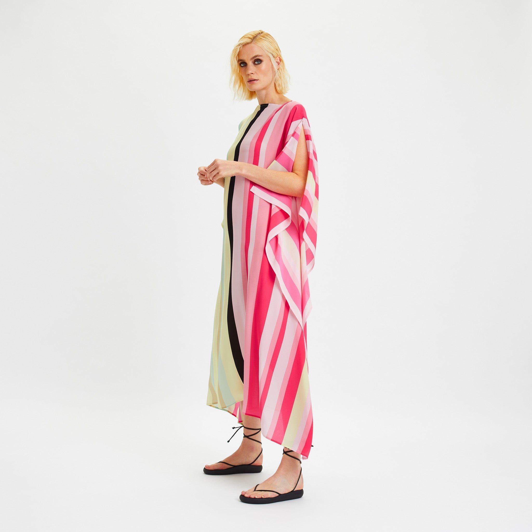 Bougie Kaftan Dress - Navvi.in