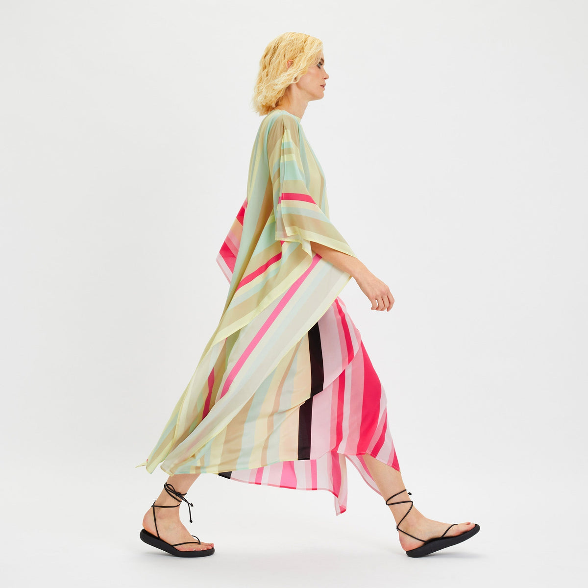 Bougie Kaftan Dress - Navvi.in