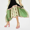Breezy Silk Kaftan Dress - Navvi.in