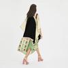 Breezy Silk Kaftan Dress - Navvi.in