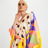Butterfly Belted Kaftan Dress - Navvi.in