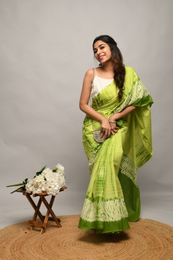 Capillary Waves Saree - Navvi.in
