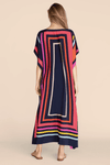Dreamy Silk Kaftan Dress - Navvi.in