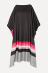 Evening Satin Silk Kaftan Dress - Navvi.in