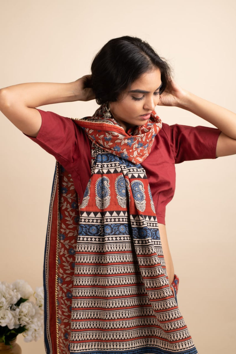 Frozen Flower Saree - Navvi.in