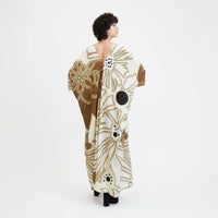 Golden Hues Kaftan Dress - Navvi.in