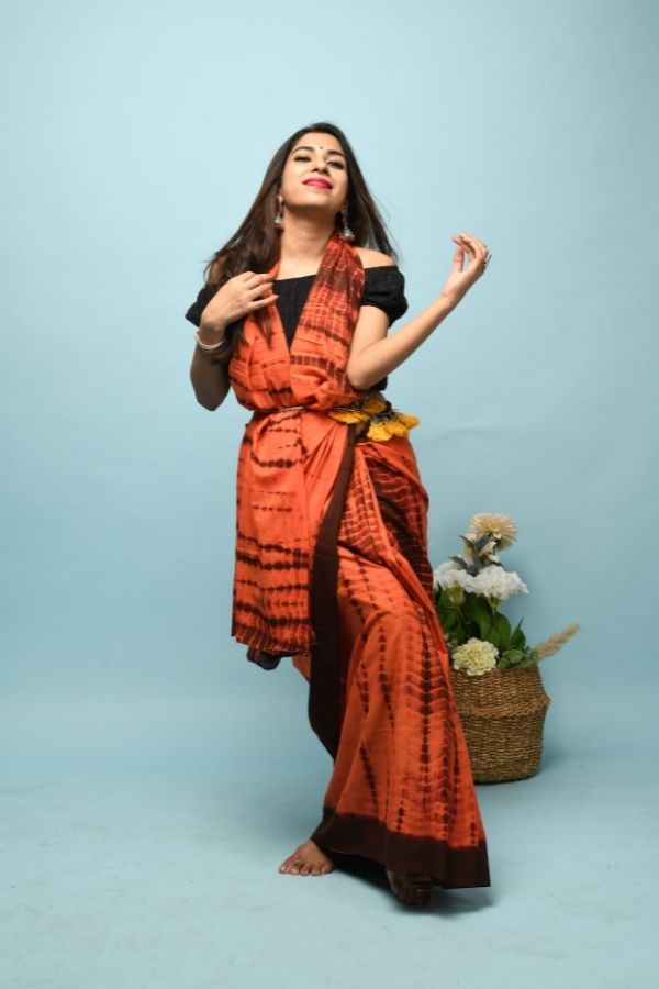 Inshore Waves Saree - Navvi.in