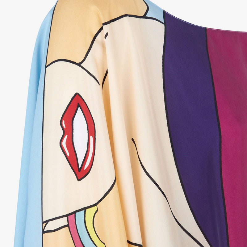 Multi - wear Kaftan Dress - Navvi.in