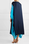 Ocean Breeze Silk Kaftan - Navvi.in