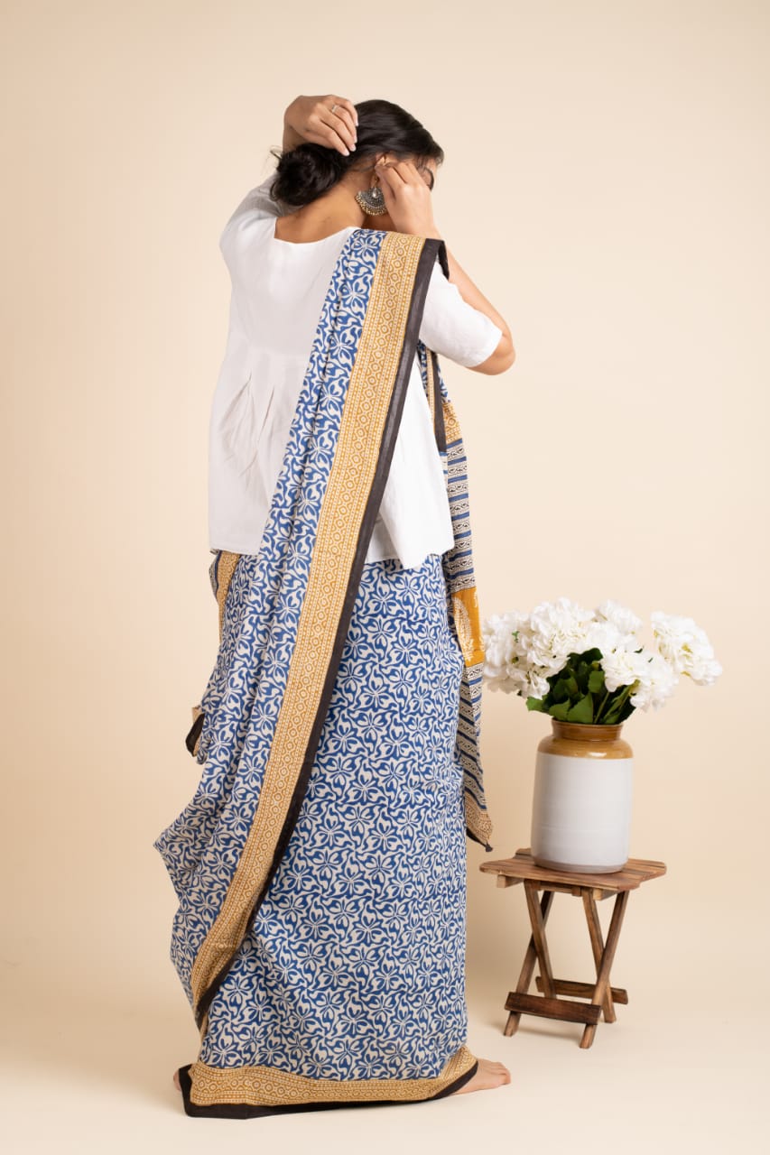 Perfect Blend Saree - Navvi.in
