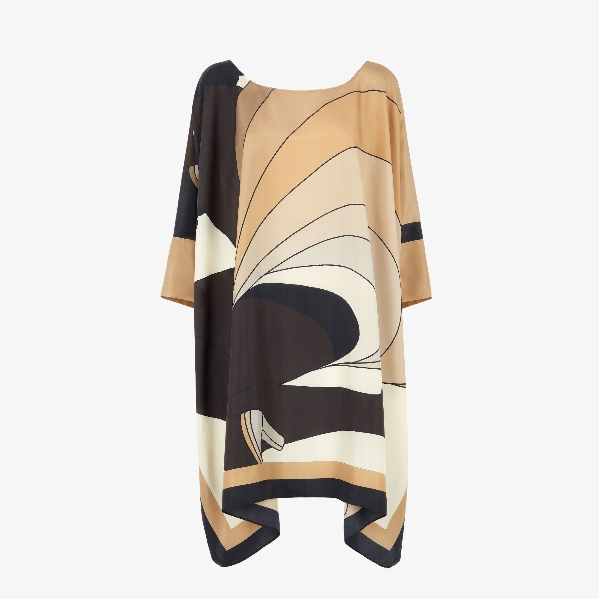 Premium Printed Short Kaftan - Navvi.in