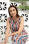 Printed Jumpsuit - Navvi.in