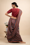 The Red Secret Saree - Navvi.in