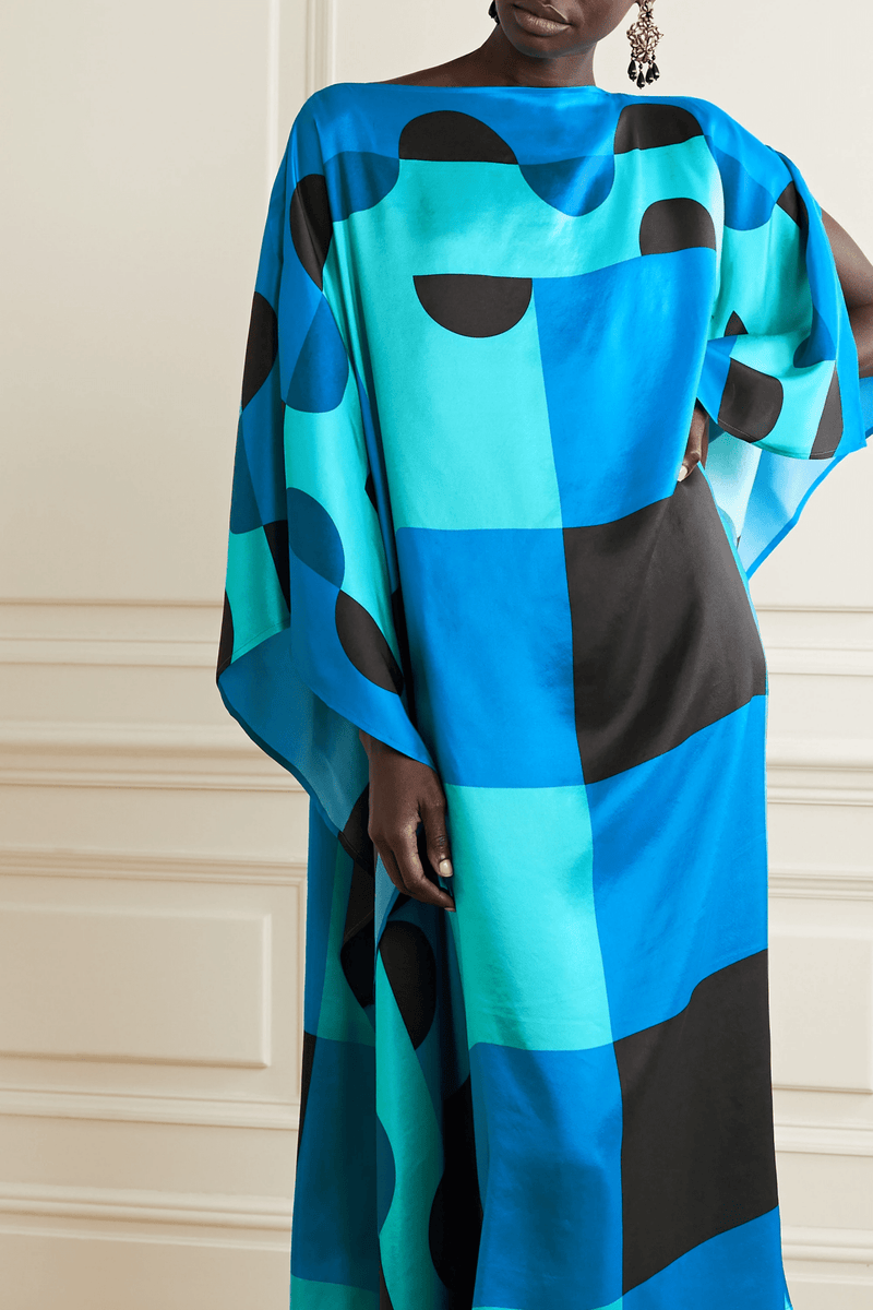 Thunder Breeze Kaftan Dress - Navvi.in