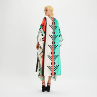 Tribal Paradise Kaftan Dress - Navvi.in
