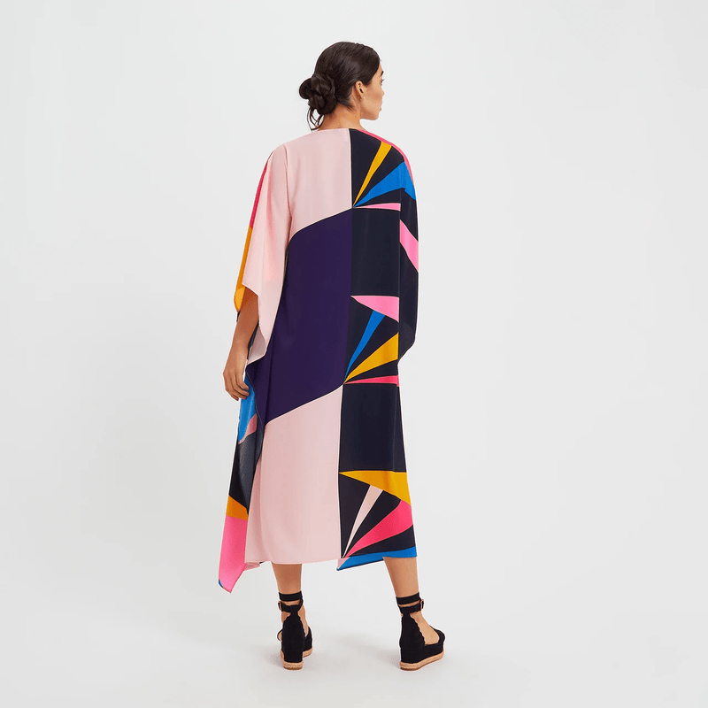 Ying Yang Kaftan Dress - Navvi.in