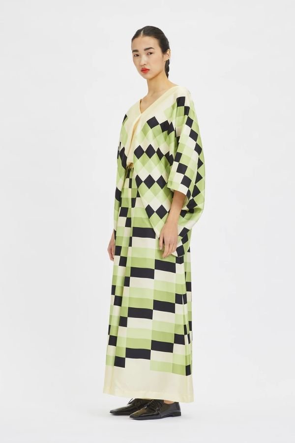 Zen Satin Silk Co - ord Set - Navvi.in